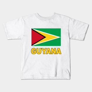 The Pride of Guayana - National Flag Design Kids T-Shirt